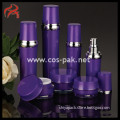 Purple Color UV Gel Cream Jar And Bottle